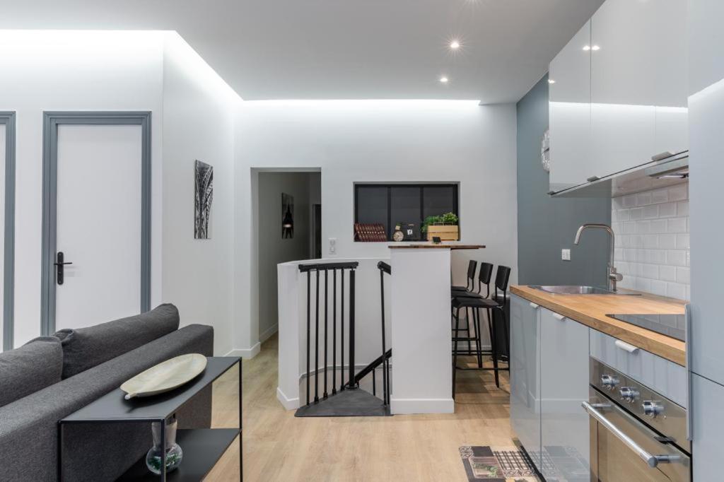 Hsh Batignolles Sauffroy Charming Apartment 8P Paříž Exteriér fotografie